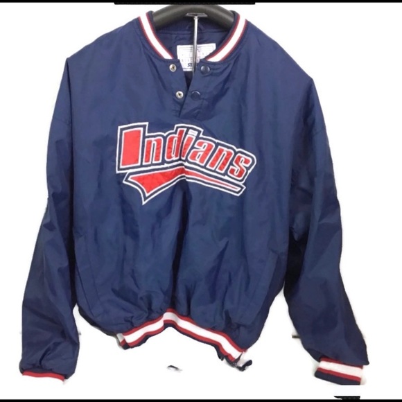 STARTER Other - Vintage Cleveland Indians Pullover Starter Jacket